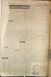 Página do jornal Correio do Ceará de janeiro de 1958