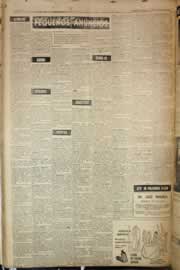 Página do jornal Correio do Ceará de janeiro de 1958