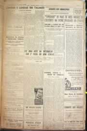 Página do jornal Correio do Ceará de fevereiro de 1958
