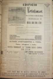 Página do jornal Correio do Ceará de março de 1958