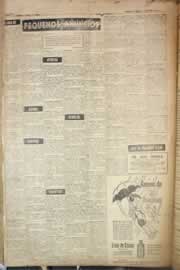 Página do jornal Correio do Ceará de março de 1958