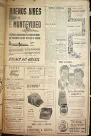 Página do jornal Correio do Ceará de março de 1958