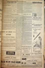 Página do jornal Correio do Ceará de março de 1958