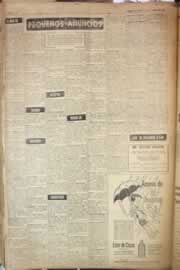 Página do jornal Correio do Ceará de março de 1958