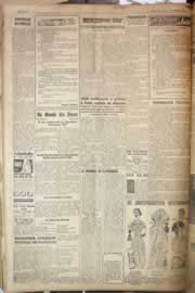 Página do jornal Correio do Ceará de março de 1958