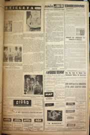 Página do jornal Correio do Ceará de março de 1958