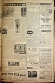 Página do jornal Correio do Ceará de março de 1958