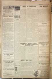 Página do jornal Correio do Ceará de março de 1958