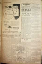 Página do jornal Correio do Ceará de março de 1958