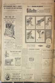 Página do jornal Correio do Ceará de março de 1958