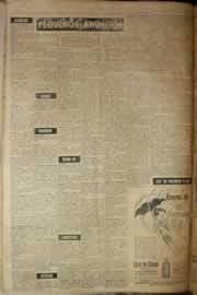 Página do jornal Correio do Ceará de abril de 1958