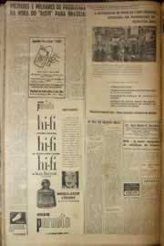 Página do jornal Correio do Ceará de abril de 1958