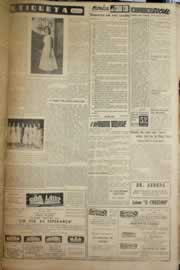 Página do jornal Correio do Ceará de abril de 1958