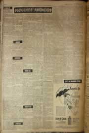 Página do jornal Correio do Ceará de abril de 1958