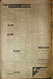 Página do jornal Correio do Ceará de abril de 1958
