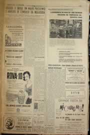 Página do jornal Correio do Ceará de abril de 1958