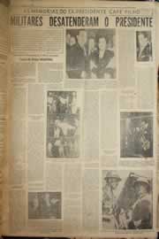 Página do jornal Correio do Ceará de abril de 1958