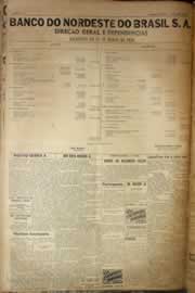 Página do jornal Correio do Ceará de abril de 1958