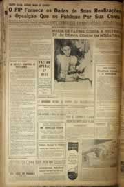Página do jornal Correio do Ceará de abril de 1958