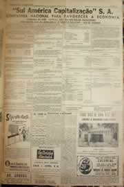 Página do jornal Correio do Ceará de abril de 1958
