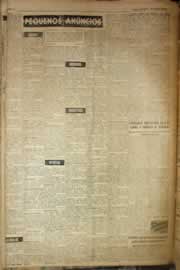 Página do jornal Correio do Ceará de abril de 1958