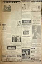 Página do jornal Correio do Ceará de abril de 1958