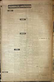 Página do jornal Correio do Ceará de abril de 1958