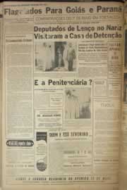 Página do jornal Correio do Ceará de abril de 1958