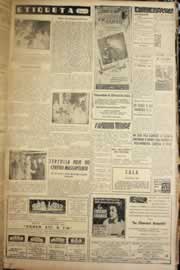Página do jornal Correio do Ceará de abril de 1958