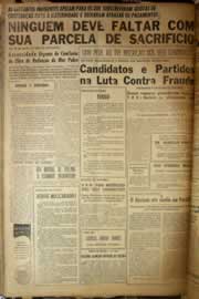 Página do jornal Correio do Ceará de maio de 1958