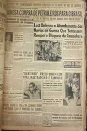 Página do jornal Correio do Ceará de maio de 1958