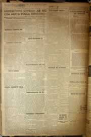 Página do jornal Correio do Ceará de maio de 1958