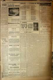 Página do jornal Correio do Ceará de maio de 1958