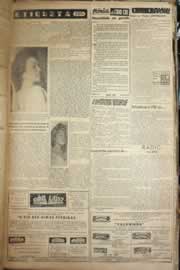 Página do jornal Correio do Ceará de maio de 1958