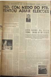 Página do jornal Correio do Ceará de maio de 1958