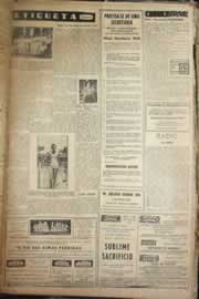 Página do jornal Correio do Ceará de maio de 1958
