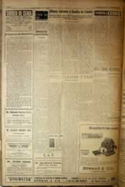 Página do jornal Correio do Ceará de maio de 1958