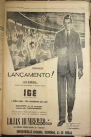Página do jornal Correio do Ceará de maio de 1958