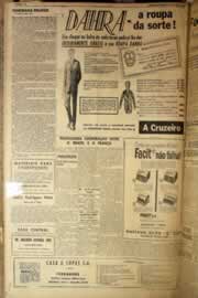 Página do jornal Correio do Ceará de junho de 1958