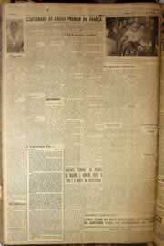 Página do jornal Correio do Ceará de junho de 1958