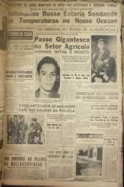 Página do jornal Correio do Ceará de junho de 1958