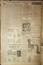 Página do jornal Correio do Ceará de junho de 1958