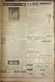 Página do jornal Correio do Ceará de junho de 1958