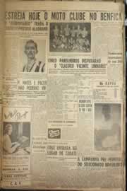 Página do jornal Correio do Ceará de junho de 1958