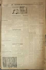 Página do jornal Correio do Ceará de junho de 1958