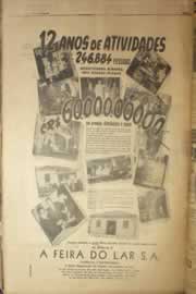 Página do jornal Correio do Ceará de junho de 1958