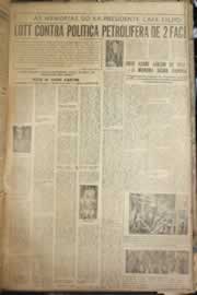 Página do jornal Correio do Ceará de junho de 1958