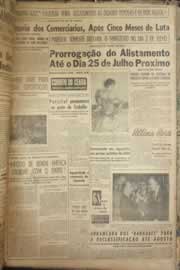 Página do jornal Correio do Ceará de junho de 1958