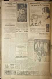 Página do jornal Correio do Ceará de junho de 1958