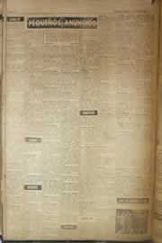 Página do jornal Correio do Ceará de junho de 1958